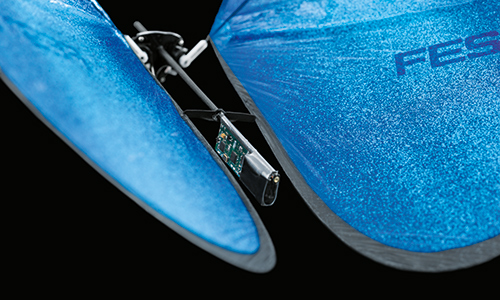 Minimum net weight: consistent lightweight construction due to low material use