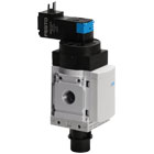 On-off valves and soft-start valves