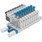 Batería de válvulas VTUG, con conexión eléctrica simple