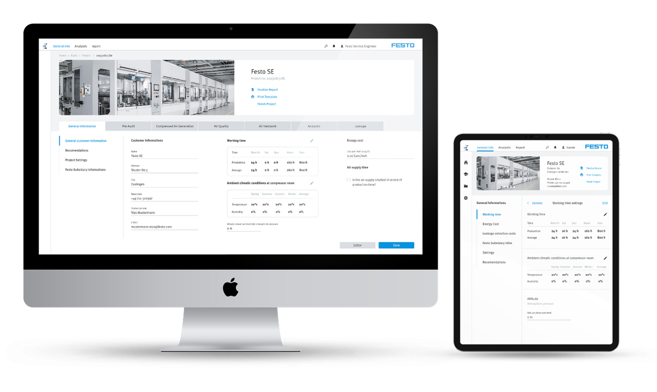 FESS Portal - Pneumatics Sustainability Check - Subscription License