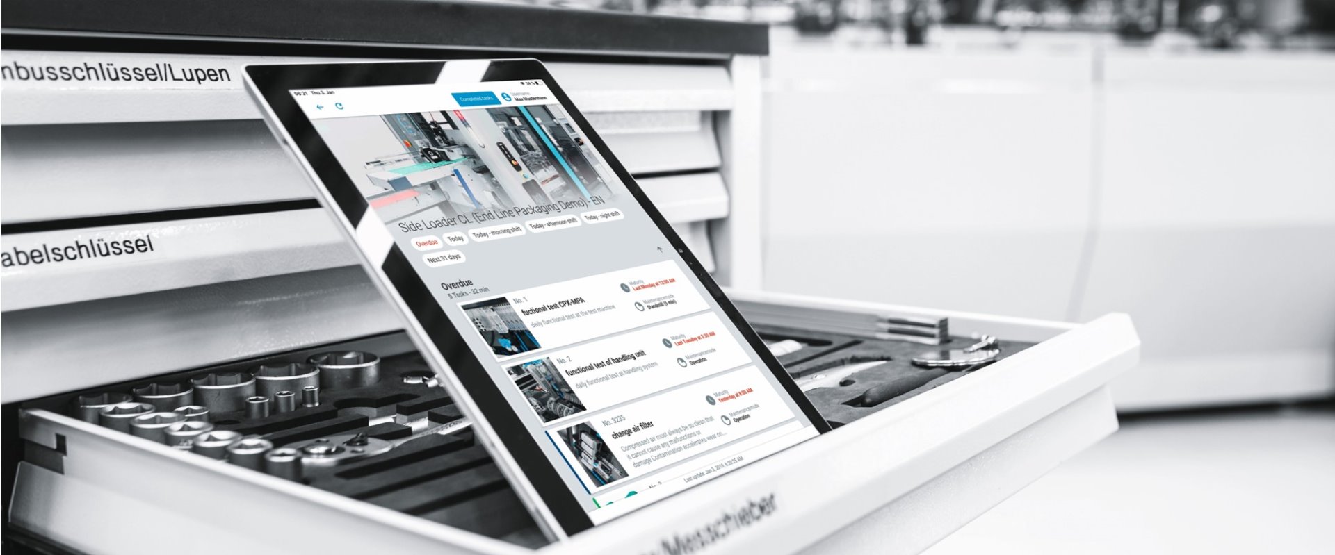 Mobile, easy, efficient: digital maintenance management