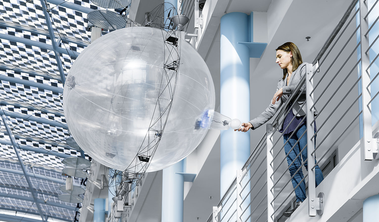 Das FreeMotionHandling verbindet die Themen Fliegen und Greifen