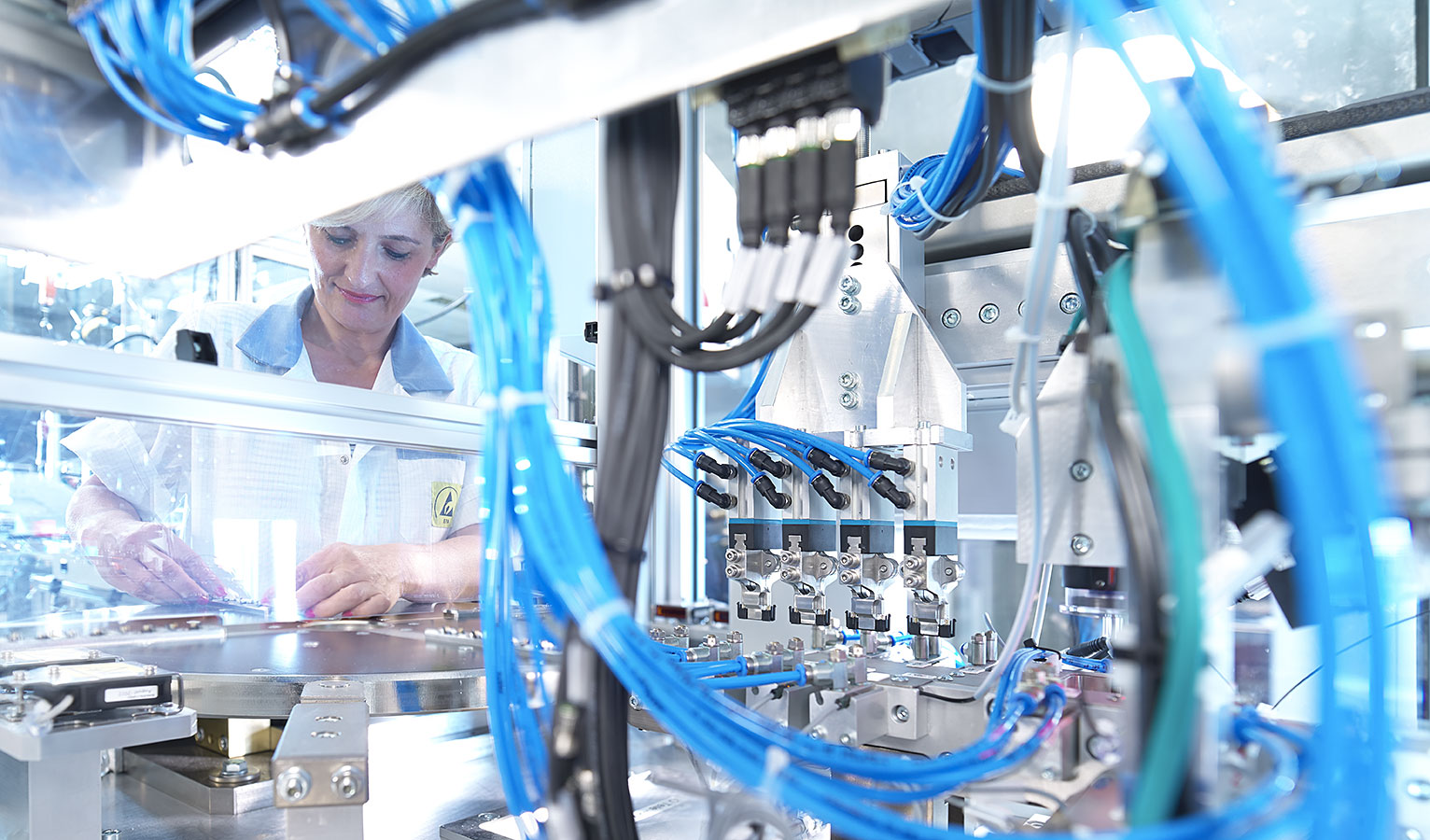 Maschinensprache IO Link wireless in der Produktion