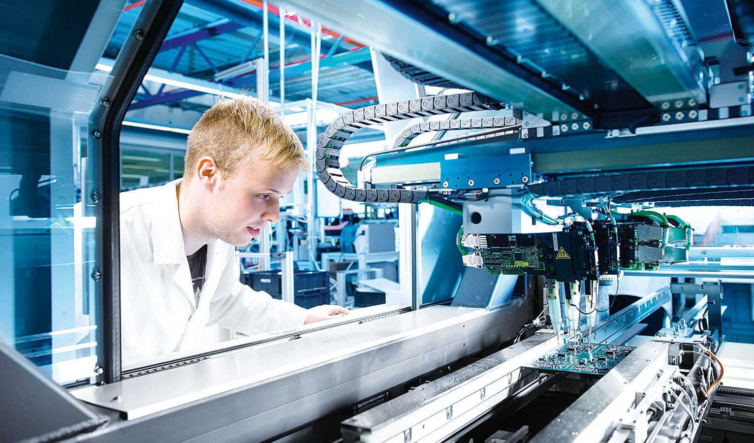 Electronics production: electronics is an elementary part