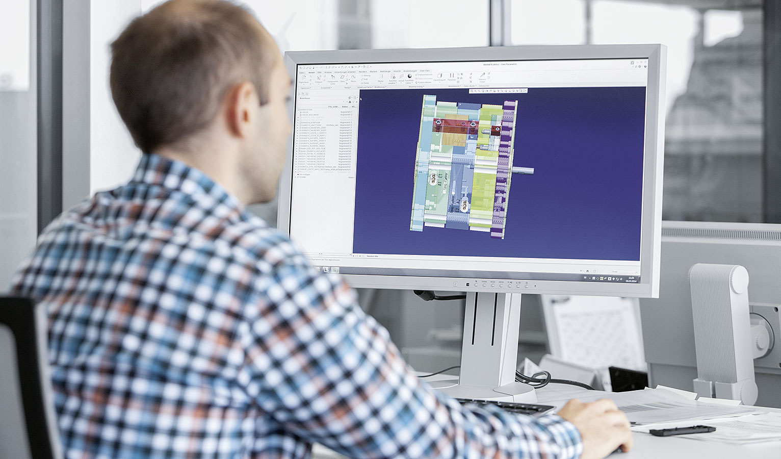 Plastic injection moulding at Festo