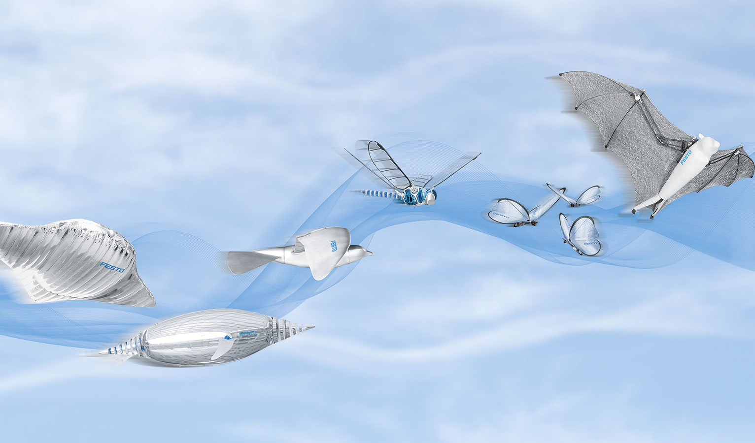 Alas tomadas de la naturaleza | Festo Empresa