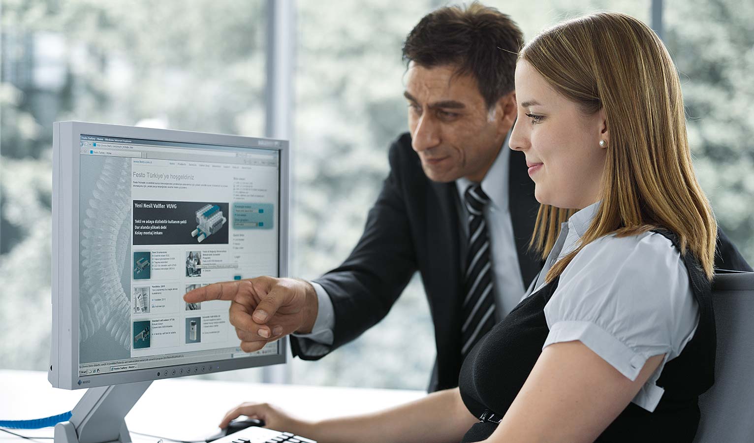 Retraining and entry-level vocational traineeships at Festo