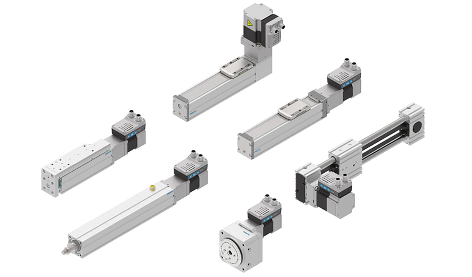 Avec Simplified Motion Series de Festo, il est possible de reproduire toutes les séquences de mouvement entre deux positions finales. La mise en service s’effectue selon le principe « plug & work ».