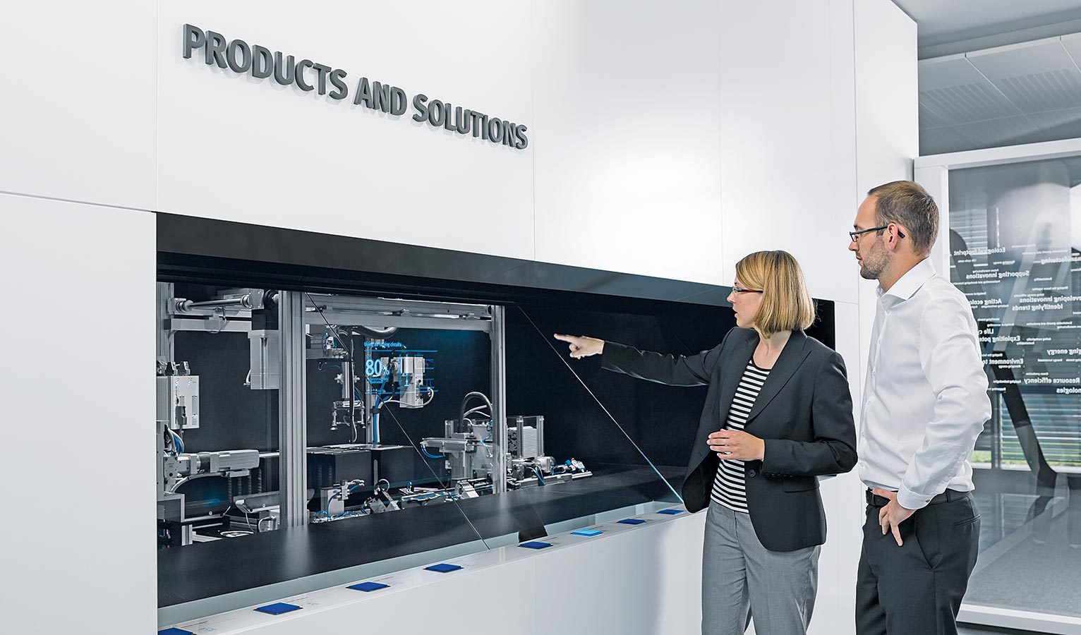 L'ancienne installation de démonstration a été transformée en tenant compte de l'efficacité énergétique et présente maintenant les douze mesures énergétiques.