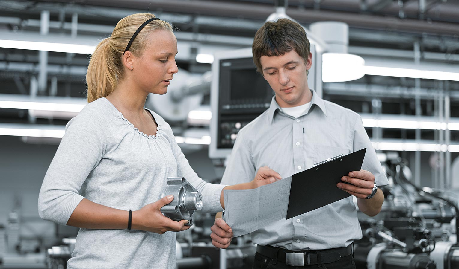 Integrated degree courses in a technical area