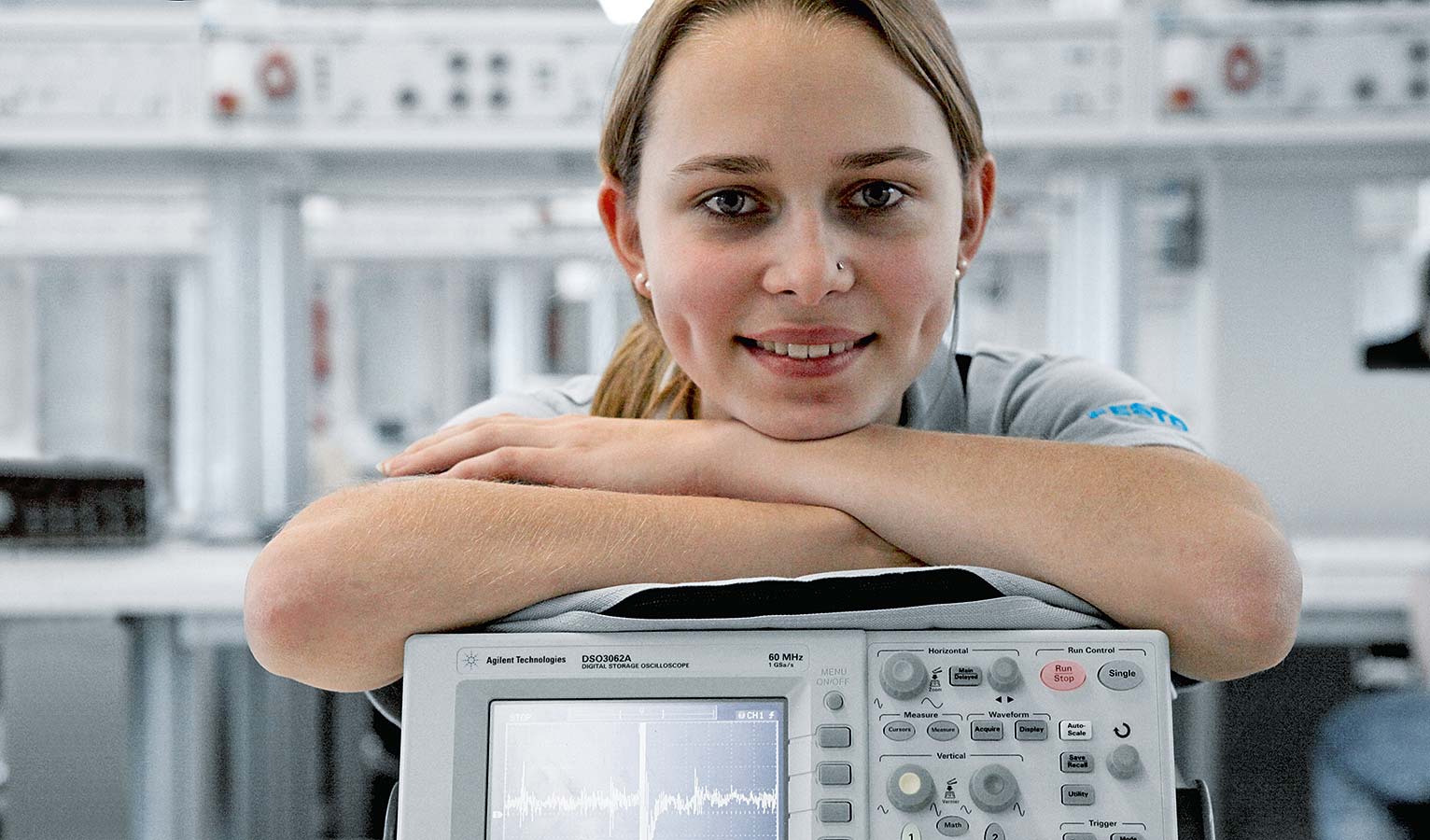 Technical work experience for school students at Festo