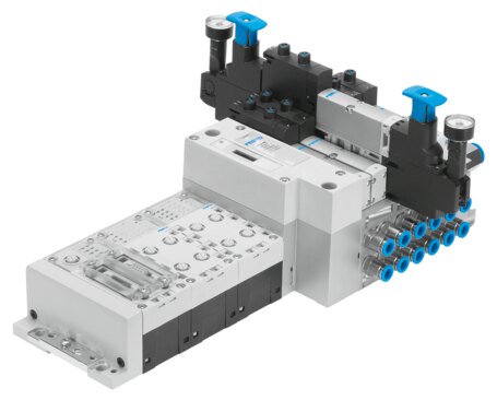 Buy Valve manifold with CPX terminal VTSA-FB online | Festo CA