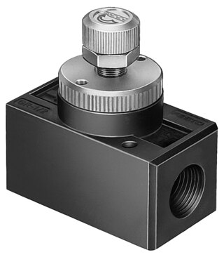 One-way flow control valve