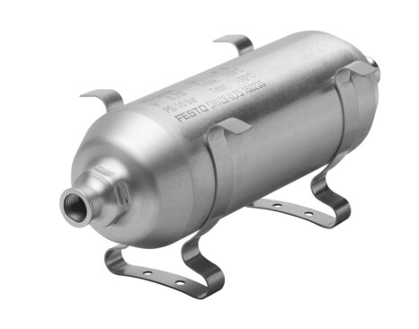Accumulateur Festo CRVZS-0.75 - Capacité 0,75 Litre, Pression Maxi 16 Bars - Occasion Fonctionnelle