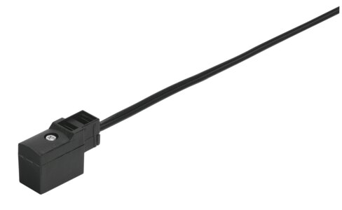 Conector tipo zócalo con cable