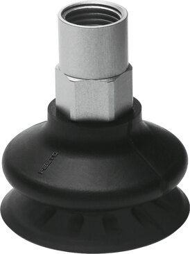 Suction cup with connection