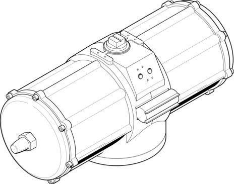 Vérin oscillant