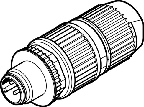 Connettore maschio