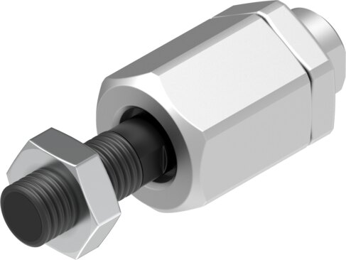Self-aligning rod coupler