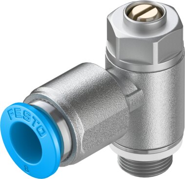 One-way flow control valve