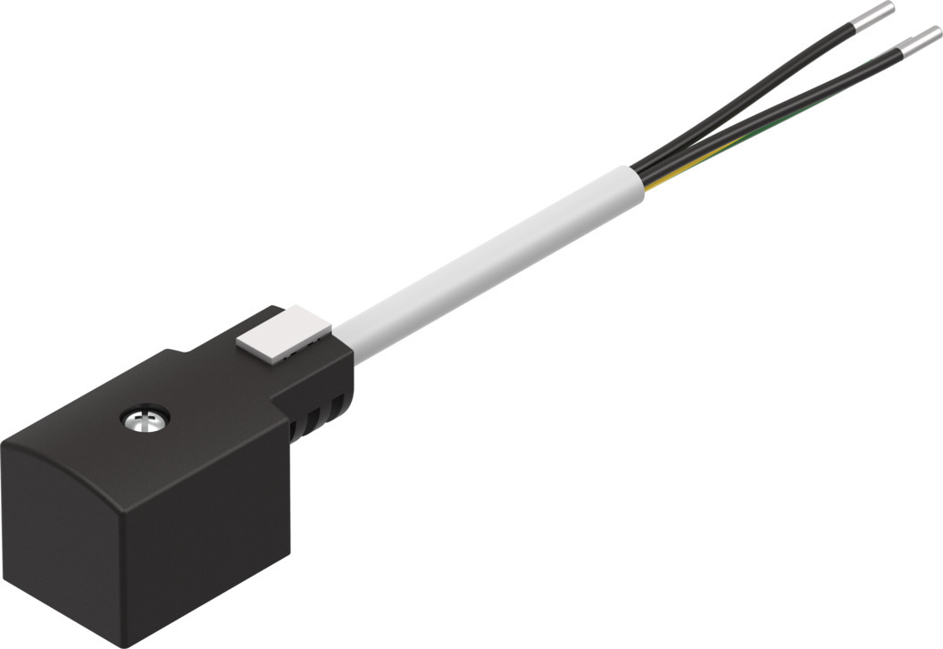 Plug socket with cable