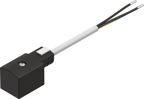 Plug socket with cable KMF-1-24DC-2.5-LED | Festo USA