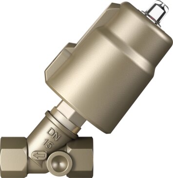 Angle seat valve