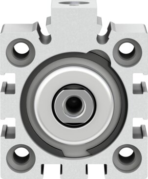 Short-stroke cylinder