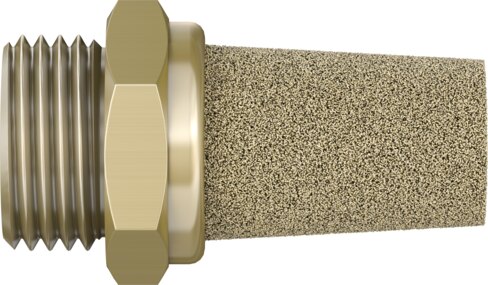 Pneumatic muffler