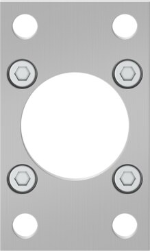 Flange mounting