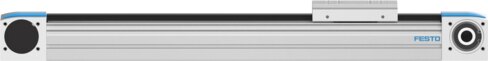 Toothed belt axis