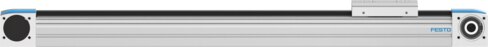 Toothed belt axis