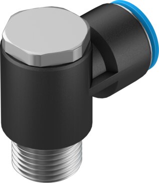 Push-in L-fitting