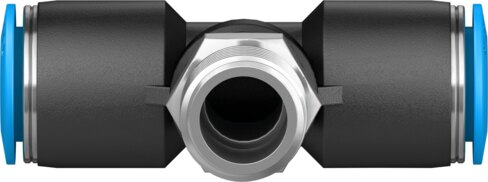Push-in T-fitting