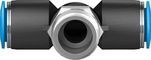 Push-in T-fitting