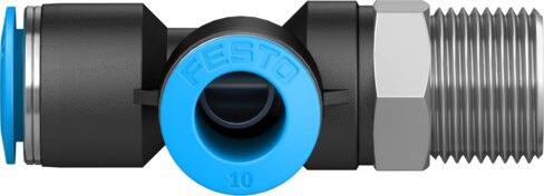 Push-in T-fitting