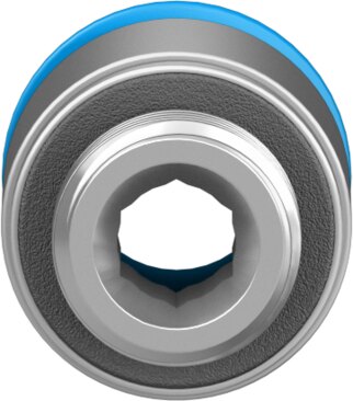Mariner Raccord mural coudé rond en métal graphite mat - WLS0302-GR