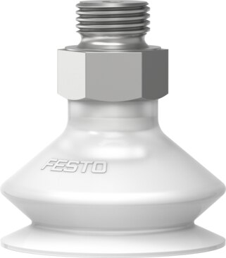 Suction cup with connection