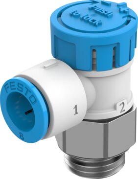 One-way flow control valve VFOE-LE-T-G14-Q8 | Festo USA