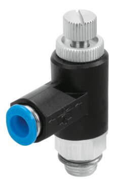 One-way flow control valve