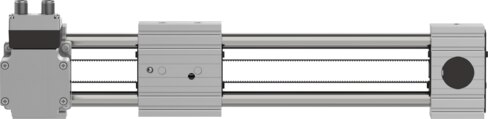 Toothed belt axis unit