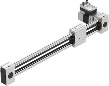 Toothed belt axis unit