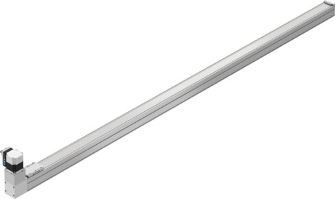 Toothed belt axis unit