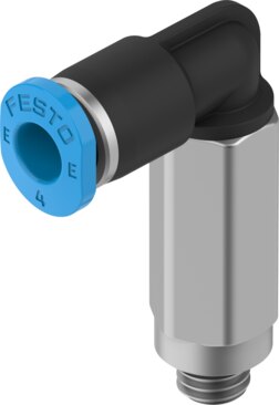 Push-in L-fitting, long