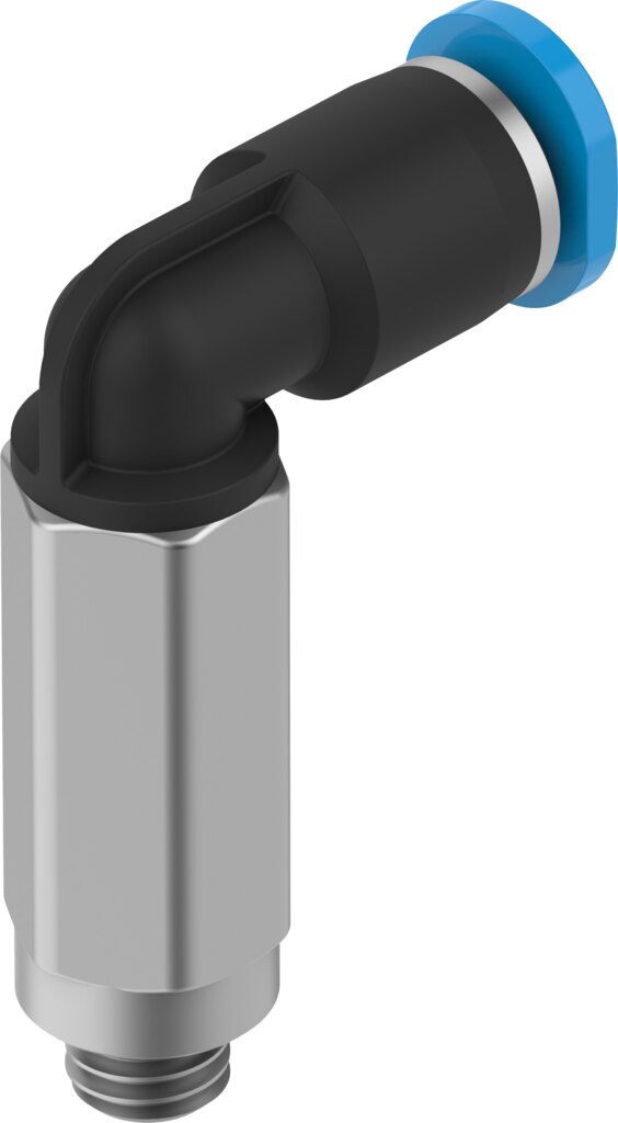 Push-in L-fitting, long