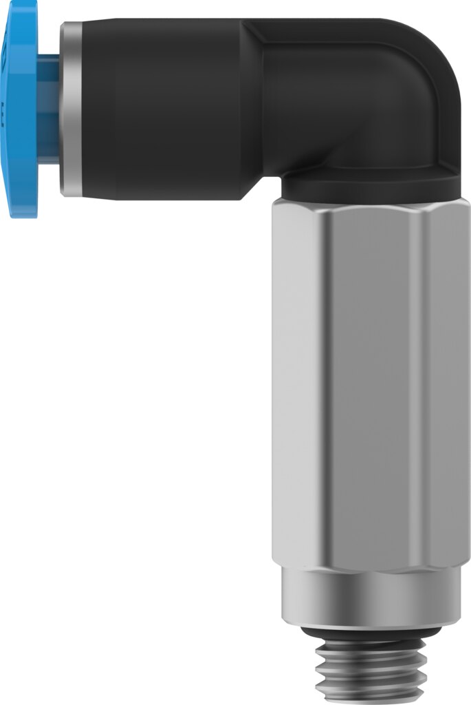 Push-in L-fitting, long