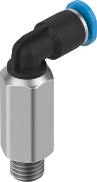 Push-in L-fitting, long