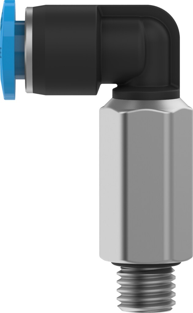 Push-in L-fitting, long