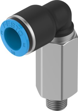 Push-in L-fitting, long