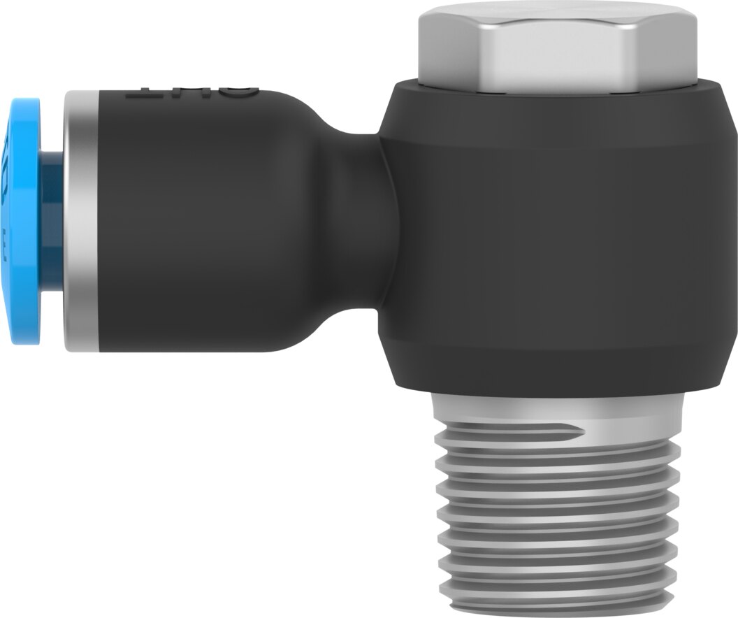 Push-in L-fitting